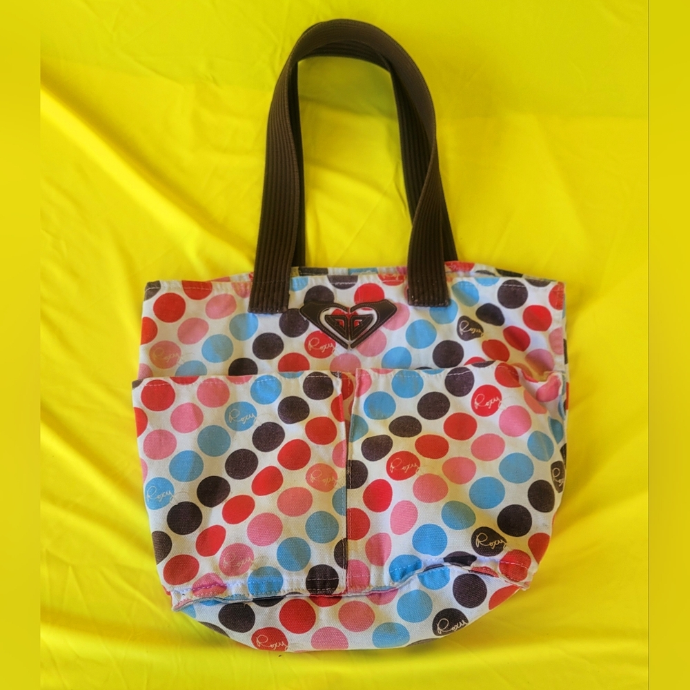 VINTAGE ROXY SHOULDER BAG 100% COTTON